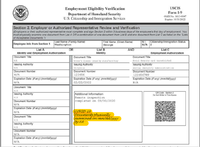 DHS Ends Form I-9 Requirement Flexibility: Koley Jessen