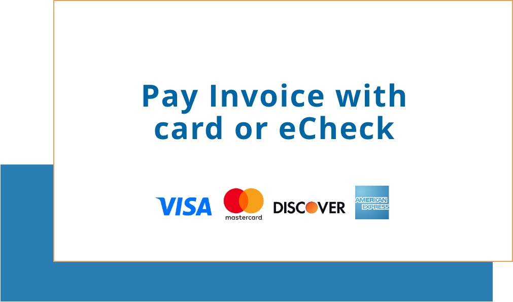 Pay Invoice with Card or eCheck